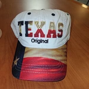 Robin Ruth Texas Original Flag Visor Embroidered Adjustable Hat Cap New